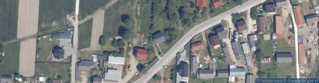 Zdjęcie satelitarne Łachów ul.