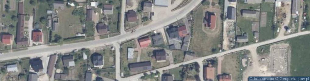 Zdjęcie satelitarne Łachów ul.