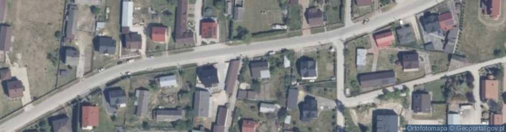Zdjęcie satelitarne Łachów ul.