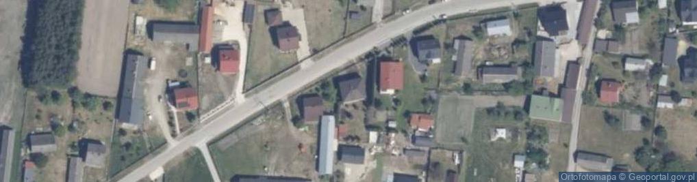 Zdjęcie satelitarne Łachów ul.