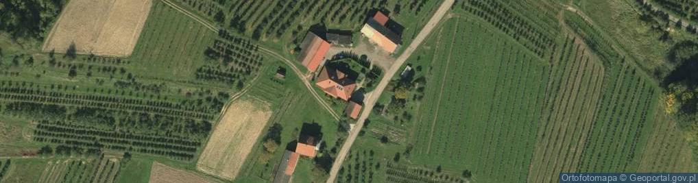 Zdjęcie satelitarne Łącko ul.