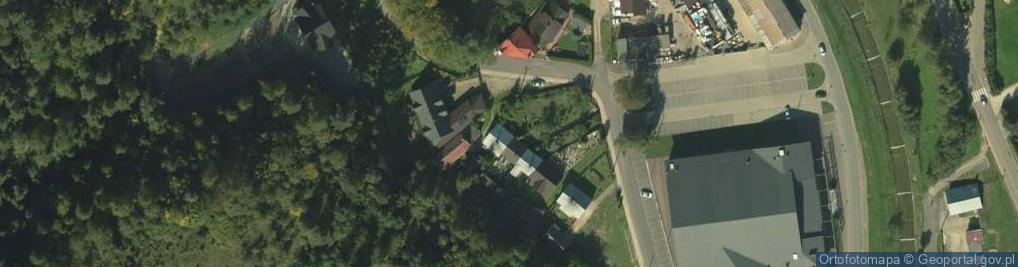 Zdjęcie satelitarne Łącko ul.