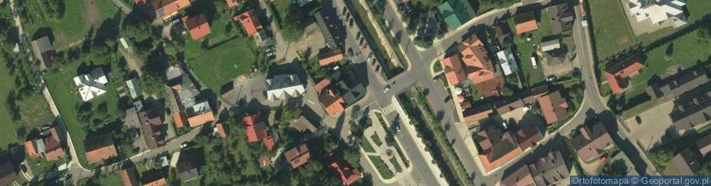 Zdjęcie satelitarne Łącko ul.