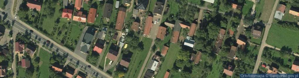 Zdjęcie satelitarne Łącko ul.