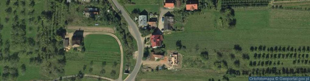 Zdjęcie satelitarne Łącko ul.