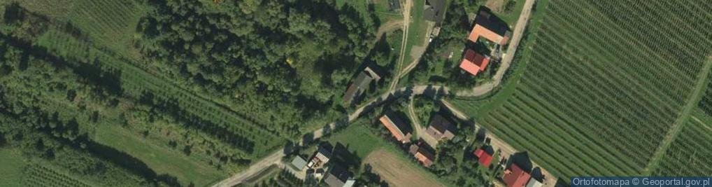 Zdjęcie satelitarne Łącko ul.