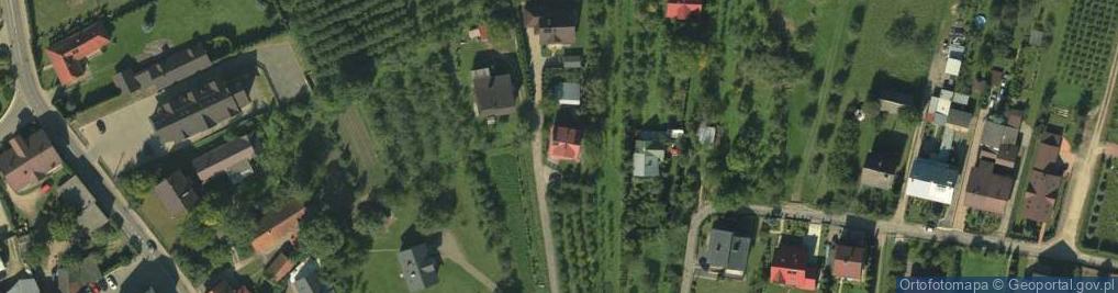 Zdjęcie satelitarne Łącko ul.