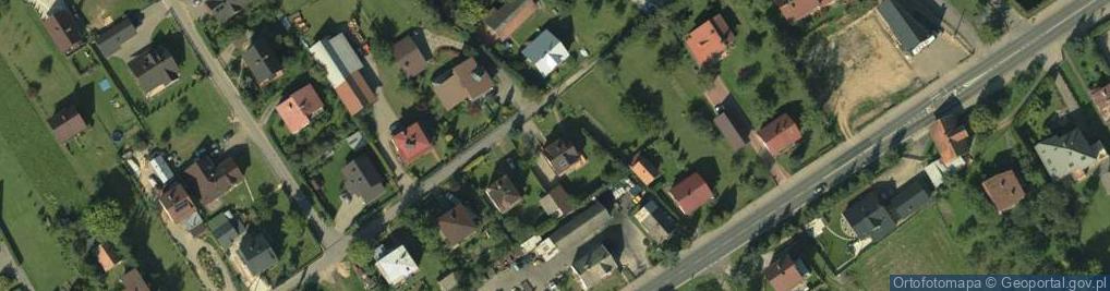 Zdjęcie satelitarne Łącko ul.