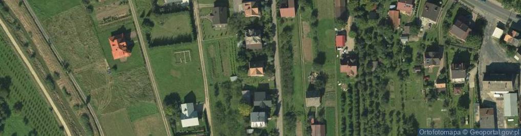 Zdjęcie satelitarne Łącko ul.