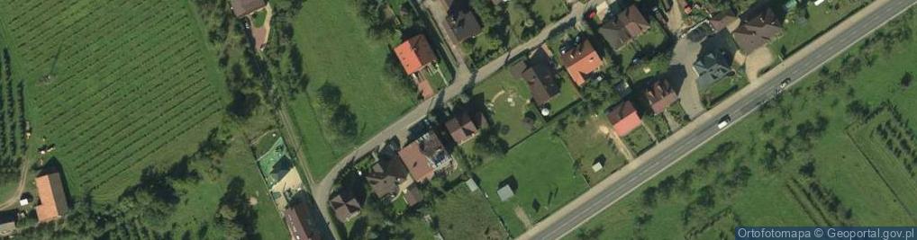 Zdjęcie satelitarne Łącko ul.