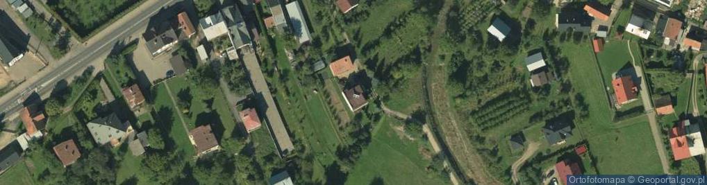 Zdjęcie satelitarne Łącko ul.
