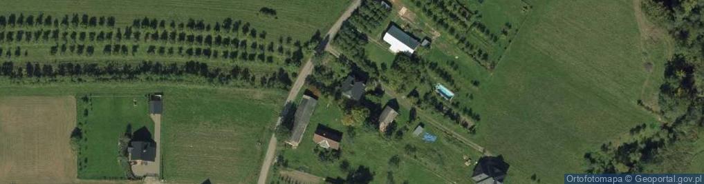 Zdjęcie satelitarne Łącko ul.