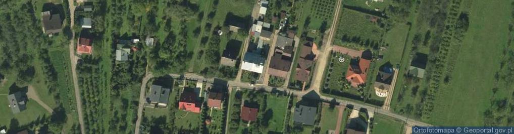Zdjęcie satelitarne Łącko ul.