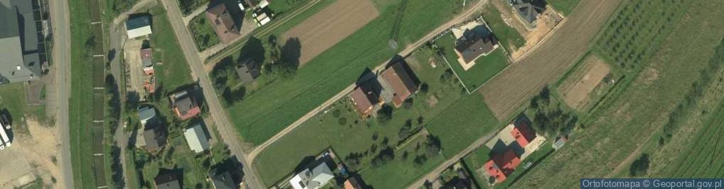 Zdjęcie satelitarne Łącko ul.