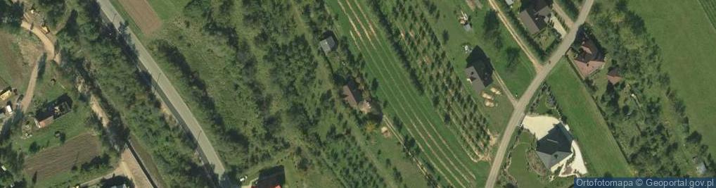 Zdjęcie satelitarne Łącko ul.