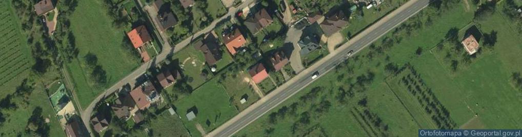 Zdjęcie satelitarne Łącko ul.