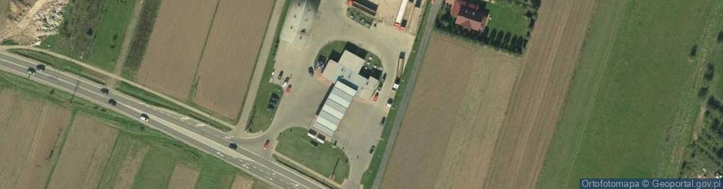 Zdjęcie satelitarne Łącko ul.