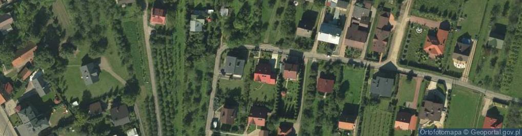 Zdjęcie satelitarne Łącko ul.