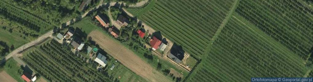 Zdjęcie satelitarne Łącko ul.