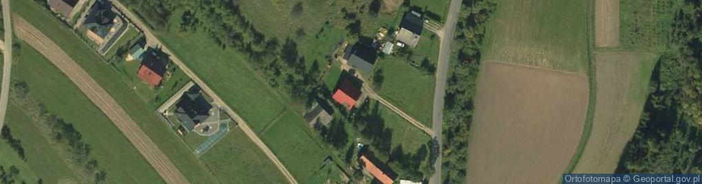 Zdjęcie satelitarne Łącko ul.