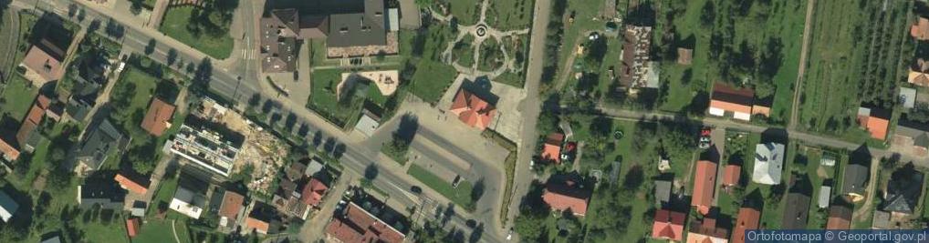 Zdjęcie satelitarne Łącko ul.