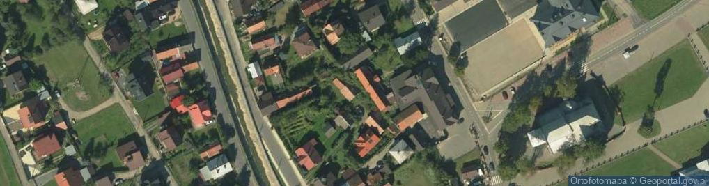 Zdjęcie satelitarne Łącko ul.