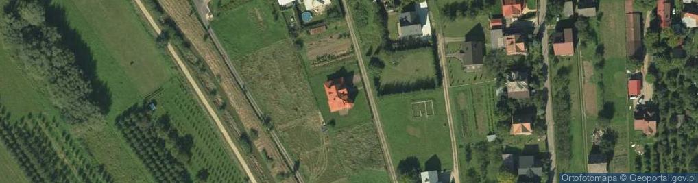 Zdjęcie satelitarne Łącko ul.
