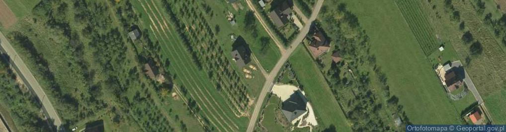 Zdjęcie satelitarne Łącko ul.