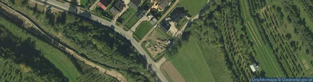 Zdjęcie satelitarne Łącko ul.