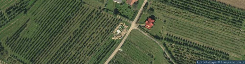 Zdjęcie satelitarne Łącko ul.
