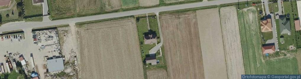 Zdjęcie satelitarne Łączki Brzeskie ul.