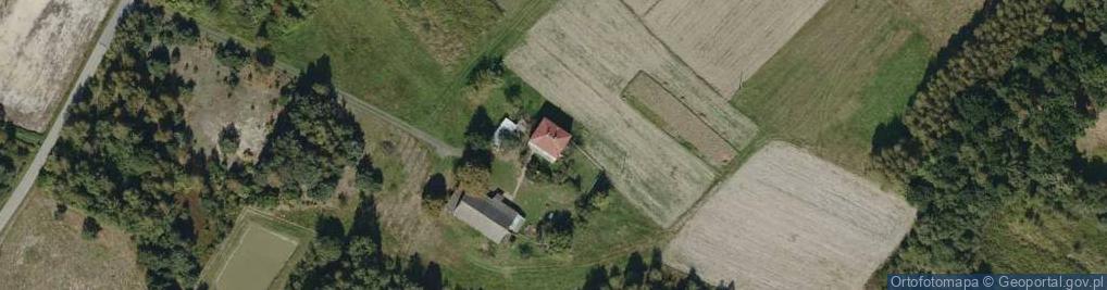 Zdjęcie satelitarne Łączki Brzeskie ul.
