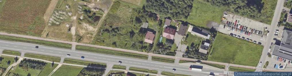 Zdjęcie satelitarne Ładna ul.