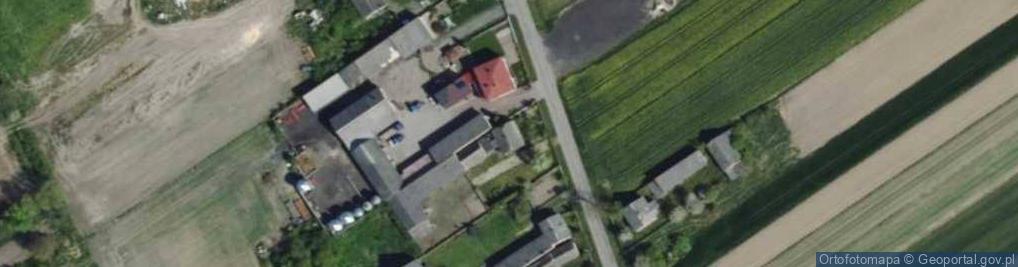 Zdjęcie satelitarne Ładzin ul.