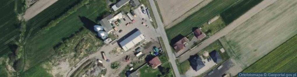 Zdjęcie satelitarne Ładzin ul.