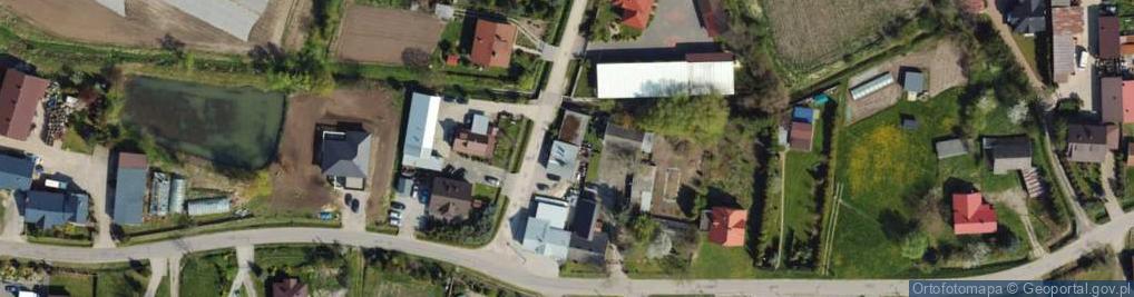 Zdjęcie satelitarne Łaganów ul.