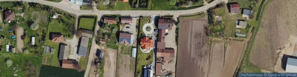 Zdjęcie satelitarne Łaganów ul.