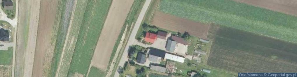 Zdjęcie satelitarne Łaganów ul.