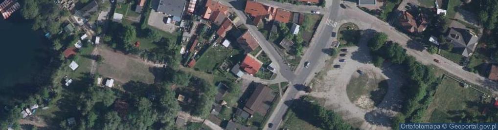 Zdjęcie satelitarne Łazienkowa ul.