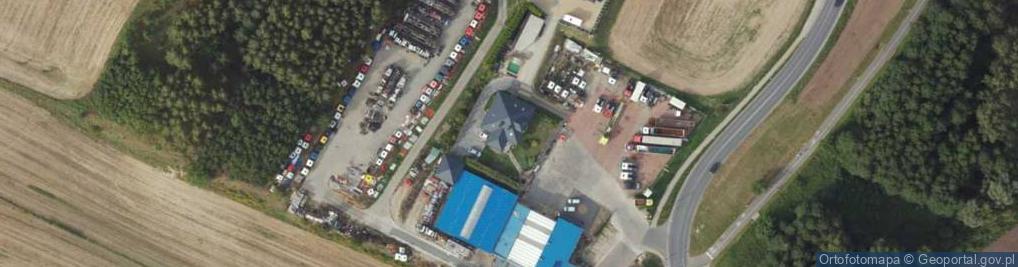 Zdjęcie satelitarne Łąki Bratiańskie ul.