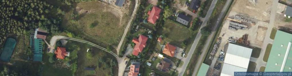Zdjęcie satelitarne Łąki Bratiańskie ul.
