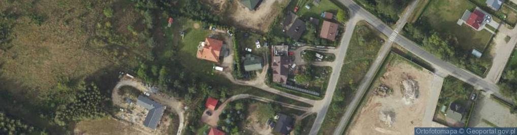 Zdjęcie satelitarne Łąki Bratiańskie ul.