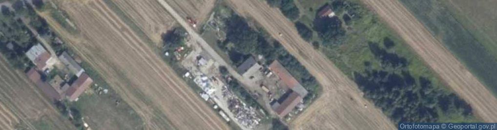 Zdjęcie satelitarne Łąki ul.