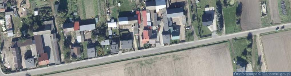 Zdjęcie satelitarne Łąkie ul.