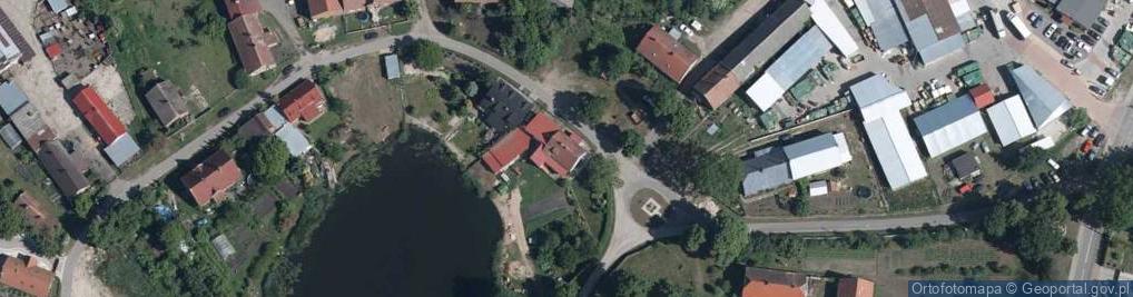 Zdjęcie satelitarne Łąkie ul.
