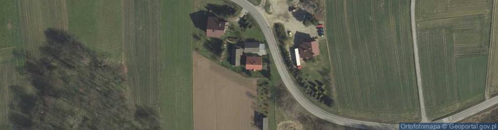 Zdjęcie satelitarne Łąkta Dolna ul.