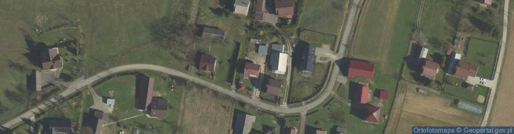 Zdjęcie satelitarne Łąkta Dolna ul.