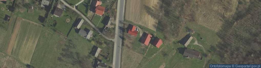 Zdjęcie satelitarne Łąkta Górna ul.