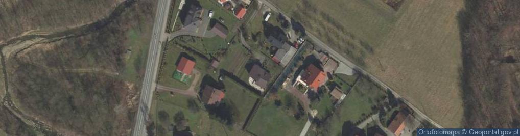 Zdjęcie satelitarne Łąkta Górna ul.