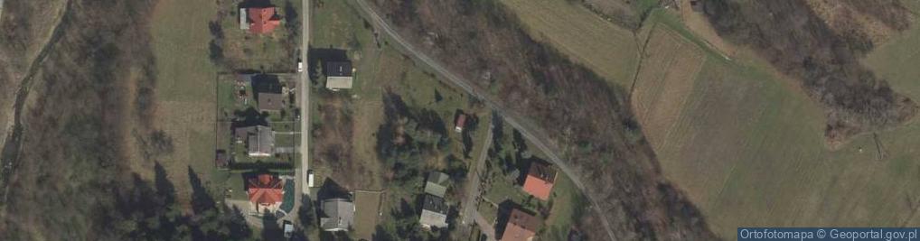 Zdjęcie satelitarne Łąkta Górna ul.